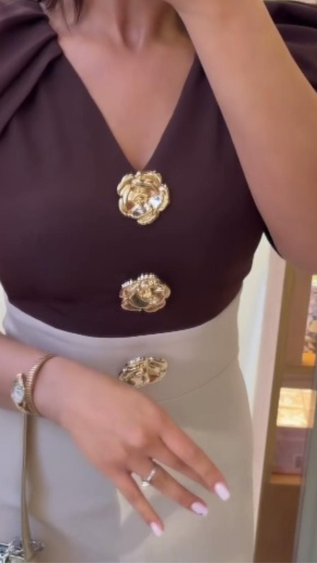 Mini-robe boutons
